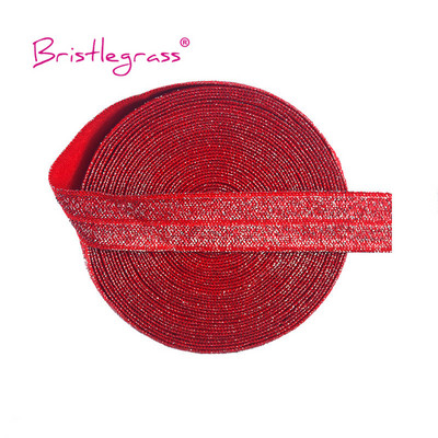 BISTLEGRASS 2 5 10 jards, 5/8 collas, 15 mm, sudraba mirdzošs FOE, pārlokamais gumijas elastīgums, elastāna lentes lentes, matu kaklasaites, galvas saite, kleita, šūšanas apdare