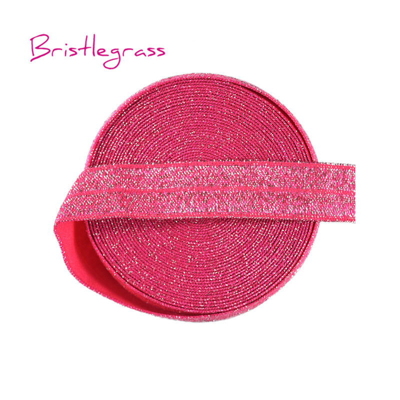 BISTLEGRASS 2 5 10 jards, 5/8 collas, 15 mm, sudraba mirdzošs FOE, pārlokamais gumijas elastīgums, elastāna lentes lentes, matu kaklasaites, galvas saite, kleita, šūšanas apdare