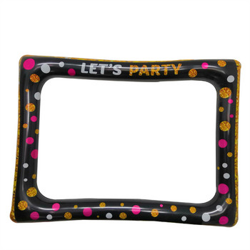 Надуваема рамка Фото кабина Подпори Рамка за снимки за селфи Парти консумативи за рожден ден Булчински Baby Shower Сватбен карнавал