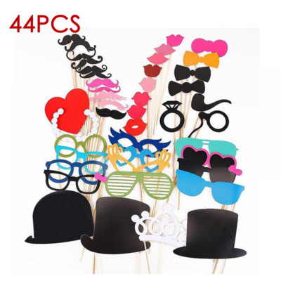 Radošas kāzu ballītes rokas foto rekvizīti Līgavas un līgavaiņa komandas šaušanas dekorācijas Smieklīgas dzimšanas dienas ballītes DIY šaušanas rekvizīti.