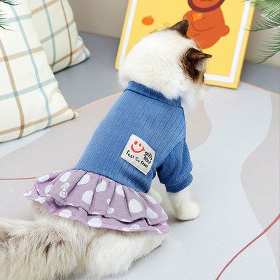 2022 új szőrtelen macska pulóver Téli divat vastagodó meleg ruhák Kényelmes téli kutyaruhák kistestű kutyáknak macskáknak