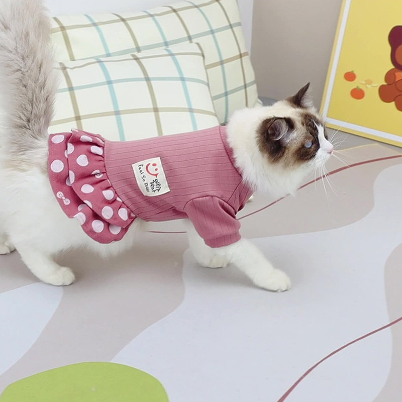 2022 új szőrtelen macska pulóver Téli divat vastagodó meleg ruhák Kényelmes téli kutyaruhák kistestű kutyáknak macskáknak