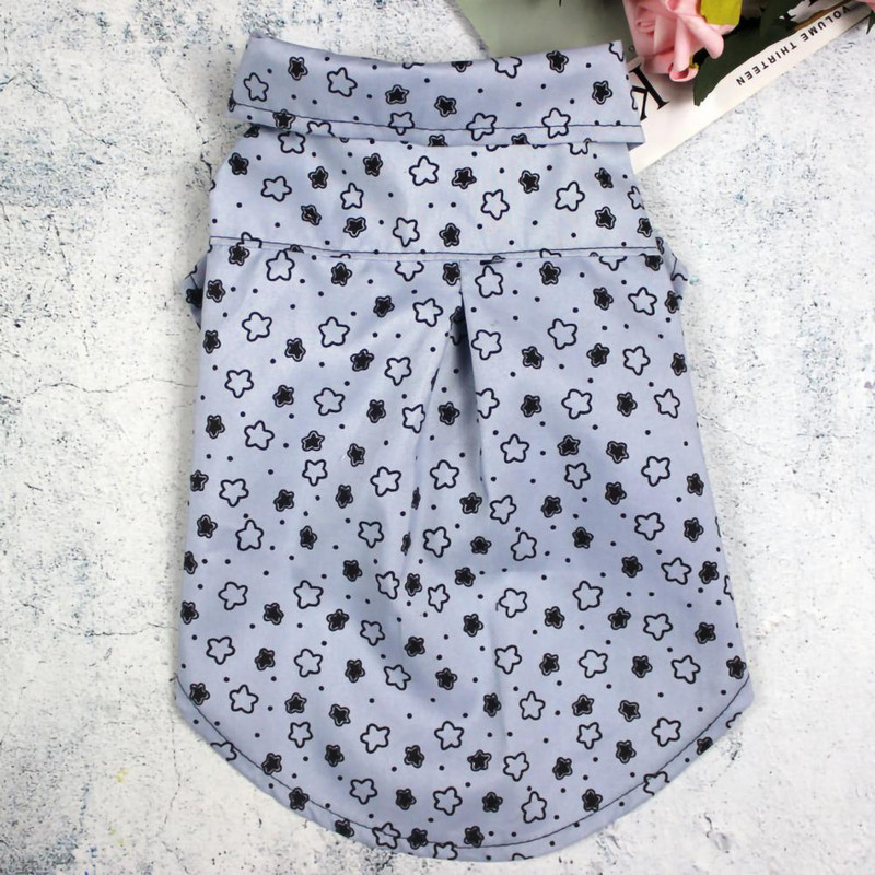 Kisállatruházat Vonzó kutyapulóver Légáteresztő Kiváló Kisállat Nyári Nyomtatott ing Kutyaruházat kültéri használatra