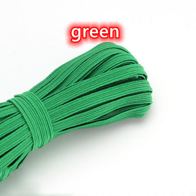 3mm 6mm Πολύχρωμες ελαστικές ταινίες υψηλής ελαστικότητας Σχοινάκι Λαστιχένια ζώνη Spandex Κορδέλα ραψίματος Δαντέλα Διακοσμητική ζώνη ρούχων