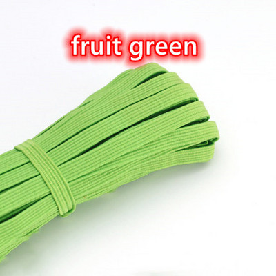 3mm 6mm Πολύχρωμες ελαστικές ταινίες υψηλής ελαστικότητας Σχοινάκι Λαστιχένια ζώνη Spandex Κορδέλα ραψίματος Δαντέλα Διακοσμητική ζώνη ρούχων