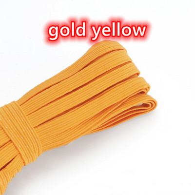 3mm 6mm Πολύχρωμες ελαστικές ταινίες υψηλής ελαστικότητας Σχοινάκι Λαστιχένια ζώνη Spandex Κορδέλα ραψίματος Δαντέλα Διακοσμητική ζώνη ρούχων