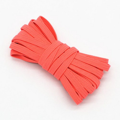 3mm 6mm Πολύχρωμες ελαστικές ταινίες υψηλής ελαστικότητας Σχοινάκι Λαστιχένια ζώνη Spandex Κορδέλα ραψίματος Δαντέλα Διακοσμητική ζώνη ρούχων