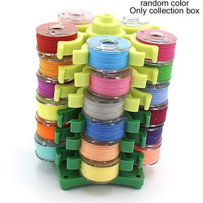 Organizer Rack Bobbins Tower Storage Stack`N Store Embroidery Stand Plastic Useful Holder