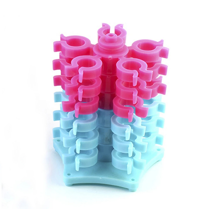 Organizatorius Rack Bobbins Tower Storage Stack`N Store Siuvinėjimo stovas Plastikinis Naudingas laikiklis