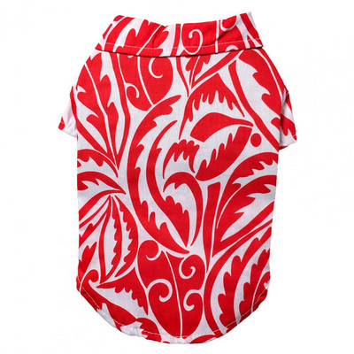 Stilīgs mājdzīvnieku apģērbs, kas dekorē mājdzīvnieku krekls, burvīgs elpojošs vasaras apģērbs Vēss pludmales stila suņa kaķa krekls