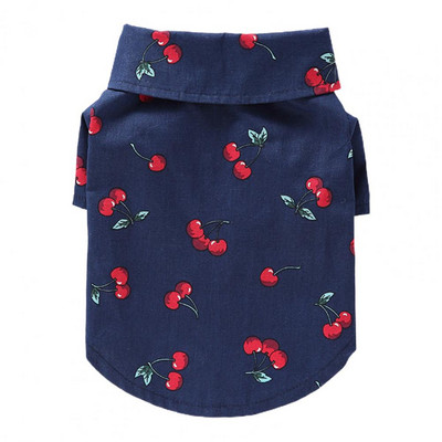 Suņu džemperis mazgājams suņu krekls, izsmalcināts apmali, stilīgs citrona raksts mājdzīvnieku suns divkājains krekls mājdzīvnieku piederumi