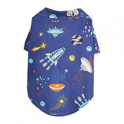 Kutyablúz Puha textúrájú kutyapóló Kényelmes, szép hely nyomtatás Kutya macska kétlábú blúz mindennapi viselet