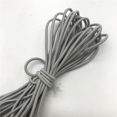 Αξεσουάρ ραπτικής DIY 5 μέτρα 2 χιλιοστών Πολύχρωμο υψηλής ποιότητας στρογγυλό ελαστικό στρογγυλό ελαστικό σχοινί Λάστιχο λάστιχο ελαστική γραμμή DIY