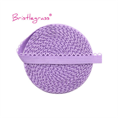 BISTLEGRASS 2 5 10 jards, 3/8 collas, 10 mm Picot Loop, frilly, mežģīņu apdare, elastīga spandeksa josla, galvas saite Apakšveļa, DIY, šūšana, amatniecība
