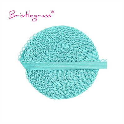 BISTLEGRASS 2 5 10 jards, 3/8 collas, 10 mm Picot Loop, frilly, mežģīņu apdare, elastīga spandeksa josla, galvas saite Apakšveļa, DIY, šūšana, amatniecība