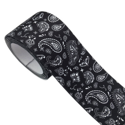 1 méter/tétel 25 mm-es 38 mm-es százszorszép rózsa virágok nyomat rugalmas pánt csík barkácsolás ruha heveder nadrág öv varrás kiegészítők