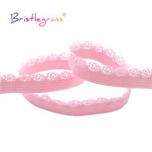 BISTLEGRASS 2 5 10 jards, 3/8 collas, 10 mm Picot Loop, mežģīņu apdare Elastības, dekoratīvas spandeksa lentes Apakšveļa Apakšveļa Šūšana Amatniecība