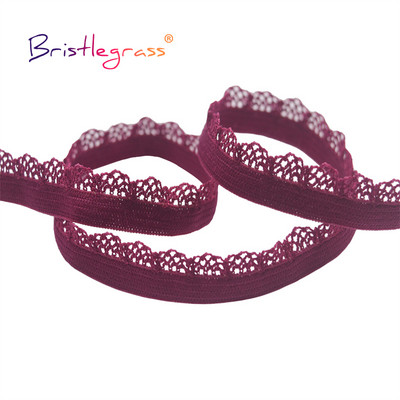 BISTLEGRASS 2 5 10 jards, 3/8 collas, 10 mm Picot Loop, mežģīņu apdare Elastības, dekoratīvas spandeksa lentes Apakšveļa Apakšveļa Šūšana Amatniecība