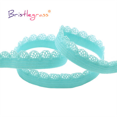 BISTLEGRASS 2 5 10 jards, 3/8 collas, 10 mm Picot Loop, mežģīņu apdare Elastības, dekoratīvas spandeksa lentes Apakšveļa Apakšveļa Šūšana Amatniecība