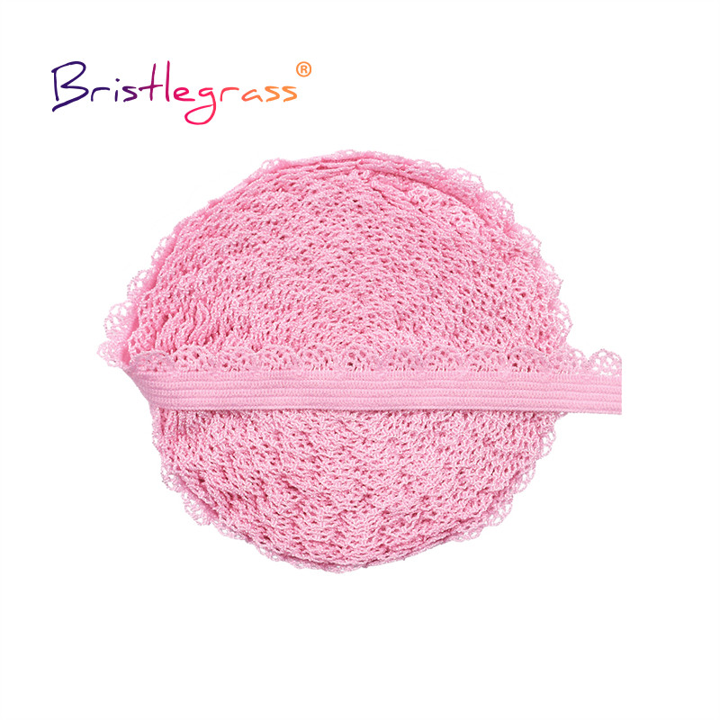 BISTLEGRASS 2 5 10 jards, 3/8 collas, 10 mm Picot Loop, mežģīņu apdare Elastības, dekoratīvas spandeksa lentes Apakšveļa Apakšveļa Šūšana Amatniecība