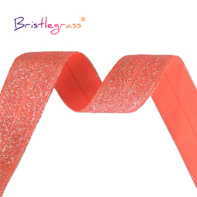 BISTLEGRASS 2 5 10 jards, 3/4 collas, 20 mm sudraba mirdzums, saliekams, elastīgs FOE spandekss, lentes matu kaklasaite, galvas saite.