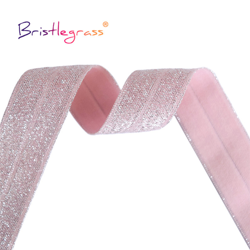 BISTLEGRASS 2 5 10 jards, 3/4 collas, 20 mm sudraba mirdzums, saliekams, elastīgs FOE spandekss, lentes matu kaklasaite, galvas saite.