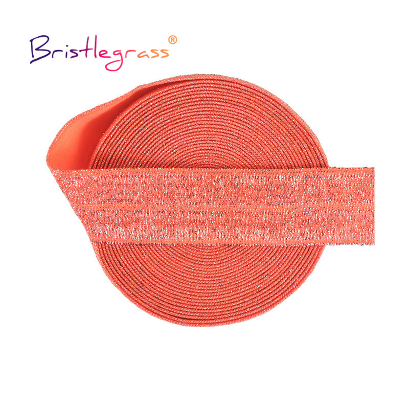 BISTLEGRASS 2 5 10 jards, 3/4 collas, 20 mm sudraba mirdzums, saliekams, elastīgs FOE spandekss, lentes matu kaklasaite, galvas saite.