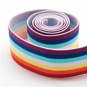 Rugalmas szalag 4 cm Szalag Elasztikus 40 mm Divat Jacquard Leopárd gumiszalag Elasztikus pántok barkácsolás ruhavarró kiegészítőkhöz 1M