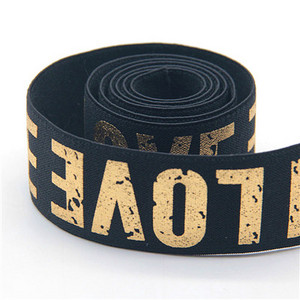 Rugalmas szalag 4 cm Szalag Elasztikus 40 mm Divat Jacquard Leopárd gumiszalag Elasztikus pántok barkácsolás ruhavarró kiegészítőkhöz 1M