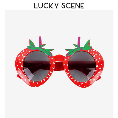 Пластмасов материал Забавни пластмасови очила за парти за рожден ден Фото кабина Реквизит Очила Летни парти принадлежности Сувенири за детско парти S01058
