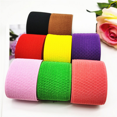 50mm Nylon Elastic Bands Πολύχρωμο μοτίβο καλαμποκιού Ελαστική ζώνη πύκνωσης Μέσης DIY Crafts Αξεσουάρ ρούχων ραπτικής 1μέτρο