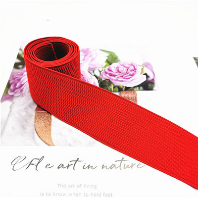 50 mm neilona elastīgās lentes Daudzkrāsainas kukurūzas raksta elastīgās lentes, biezāka jostasvieta DIY Amatniecība šūšana Apģērbi Aksesuāri 1metrs