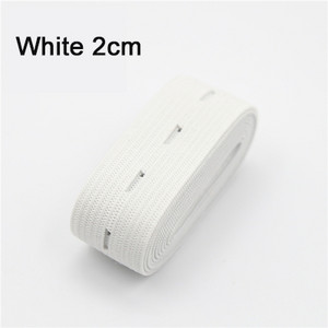 Elastīgās lentes 2 cm grūtniecēm Gumijas lente 20 mm šūšana DIY Materiāls regulējams pogcaurums Bērnu apģērba aksesuārs 1 M