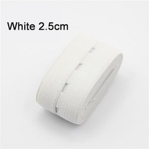 Elastīgās lentes 2 cm grūtniecēm Gumijas lente 20 mm šūšana DIY Materiāls regulējams pogcaurums Bērnu apģērba aksesuārs 1 M