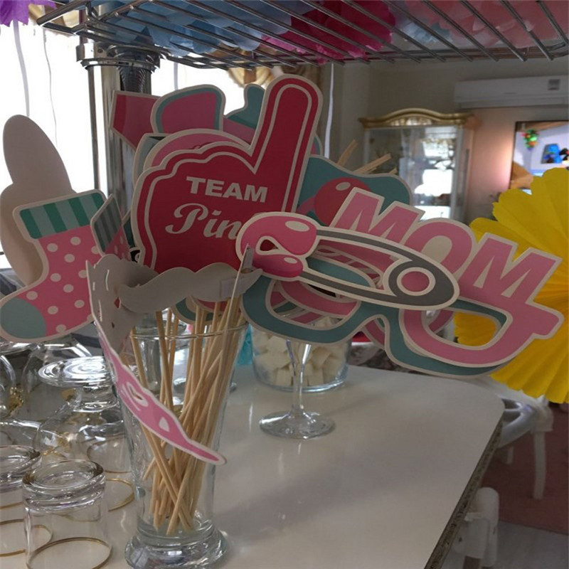 Zēna vai meitenes dzimums, atklāj ballīti Foto kabīne Bērnu dušas dekorēšana Tā ir zēna rekvizītu rāmis Laipni lūgti mājas piederumi