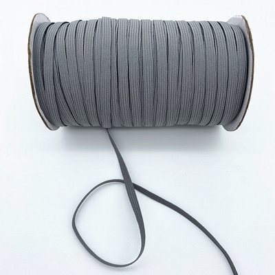 Jaunas 5 jardi/partija 7 mm augstas elastīgās lentes spoles šūšanas lente plakana elastīga aukla, ar rokām darināti šūšanas materiāli