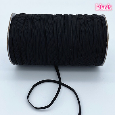 Jaunas 5 jardi/partija 7 mm augstas elastīgās lentes spoles šūšanas lente plakana elastīga aukla, ar rokām darināti šūšanas materiāli