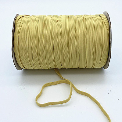 Jaunas 5 jardi/partija 7 mm augstas elastīgās lentes spoles šūšanas lente plakana elastīga aukla, ar rokām darināti šūšanas materiāli