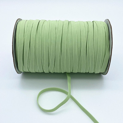 Jaunas 5 jardi/partija 7 mm augstas elastīgās lentes spoles šūšanas lente plakana elastīga aukla, ar rokām darināti šūšanas materiāli