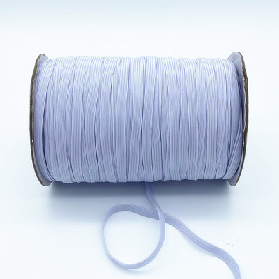 Jaunas 5 jardi/partija 7 mm augstas elastīgās lentes spoles šūšanas lente plakana elastīga aukla, ar rokām darināti šūšanas materiāli