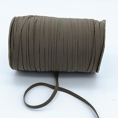 Jaunas 5 jardi/partija 7 mm augstas elastīgās lentes spoles šūšanas lente plakana elastīga aukla, ar rokām darināti šūšanas materiāli