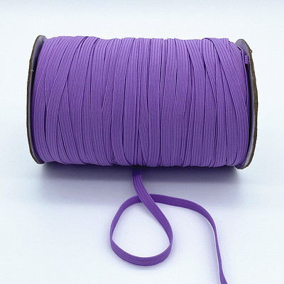 Jaunas 5 jardi/partija 7 mm augstas elastīgās lentes spoles šūšanas lente plakana elastīga aukla, ar rokām darināti šūšanas materiāli