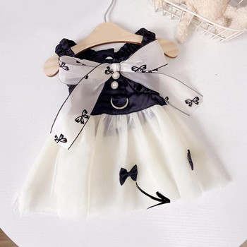 Doggie Outfits Dog Princess Dress Pet Princess Dress Extra Soft Pearl Design Summer Outfit for Cats Dog Birthday for Small