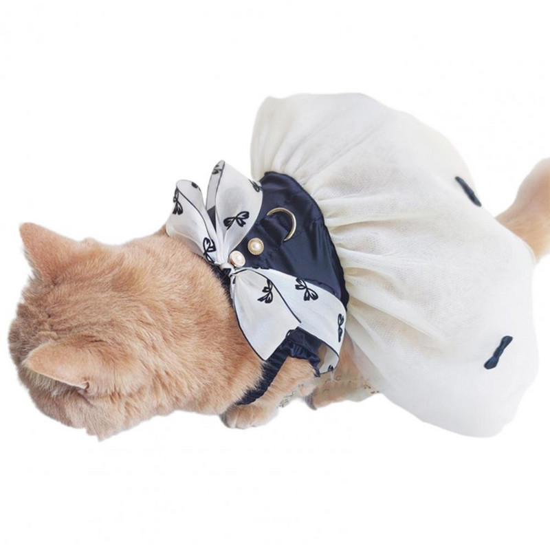 Suņu tērpi suņu princeses kleita mājdzīvnieku princeses kleita īpaši mīksta pērļu dizaina vasaras apģērbs kaķiem Suņa dzimšanas diena maziem