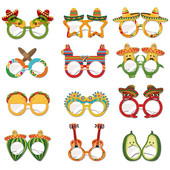 Mexican Taco Party Decorations Set Photo Booth Props for Cinco De Mayo Party Birthday Mexican Carnival Decoration