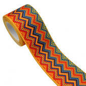 25 mm 38 mm 1 metrs/partija viļņveida apdruka Apģērba viduklis elastīga siksna DIY apģērbu joslas somas Siksnu šūšanas piederumi