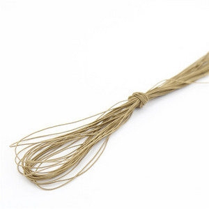 21 jards 1 mm krāsaini augstas kvalitātes apaļa elastīga lente Apaļa elastīga virve Gumijas josla elastīga līnija DIY šūšanas piederumi