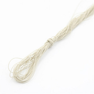 21 jards 1 mm krāsaini augstas kvalitātes apaļa elastīga lente Apaļa elastīga virve Gumijas josla elastīga līnija DIY šūšanas piederumi