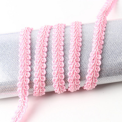 12Mm Simtkāja mežģīņu lente Austs Pīts Mežģīņu šūšana Apģērbu Aksesuāri Izliektas mežģīnes Diy Craft Kāzu Dekorācija 5M