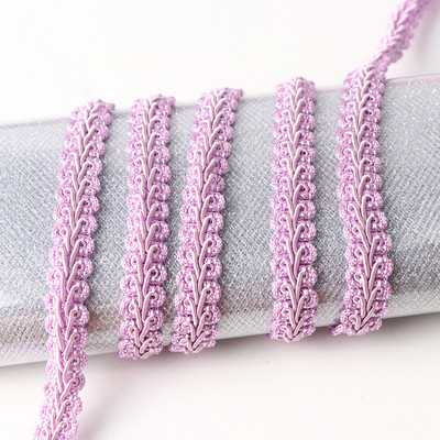 12Mm Simtkāja mežģīņu lente Austs Pīts Mežģīņu šūšana Apģērbu Aksesuāri Izliektas mežģīnes Diy Craft Kāzu Dekorācija 5M